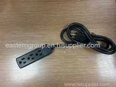 Power Strip 3 way USA electrical extension socket 1.5m