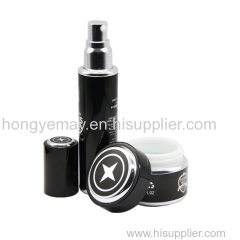 30g 50g 60ml 100ml black cosmetic jar cosmetic bottle