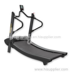 TREADMILL WITH CURVED BOARD