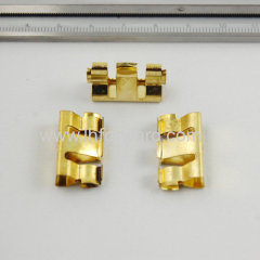 Brass contact for electronic appliance metal stamping part