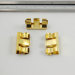 Brass contact for electronic appliance metal stamping part