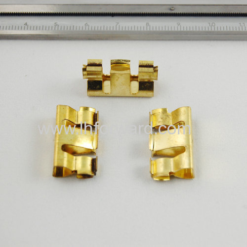 Metal stamping brass contact