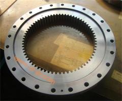 OD 670 mm Sinlge Row Ball Slewing Bearing With Internal Gear