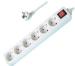 European Socket 2 Outlet Power Strip 220V Power Strip