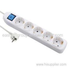 220v ac power 13a power strips socket 4 gang power outlet