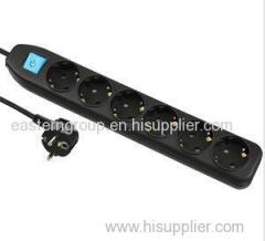 5 outlet power strip/ individual switch