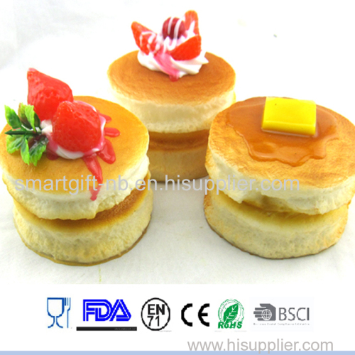 Dorayaki with fruit for keychain