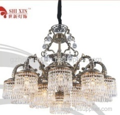 68852 series.Crystal Candle Chandelier(zinc alloy)