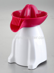 Plastic orange citrus juicer