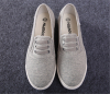 Clip on canvas women casual shoes