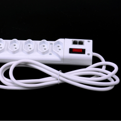 6 Gang Electrical Power Extension Socket 1.5m 1.8m 3m 5m