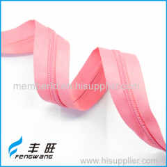 3# size long zipper nylon cloth zip for garment