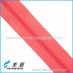 7# size Close-End exposed nylon zippers for sale
