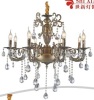 Crystal Candle Chandelier(zinc alloy)