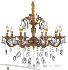 Crystal Candle Chandelier(zinc alloy)