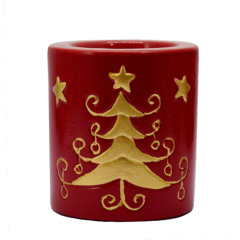 Christmas Tree Candle Holder Xmas Decor