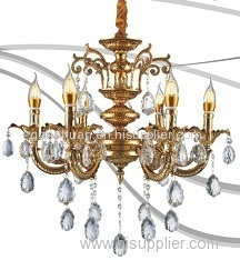 Crystal Candle Chandelier(zinc alloy)