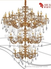 Crystal Candle Chandelier(zinc alloy)