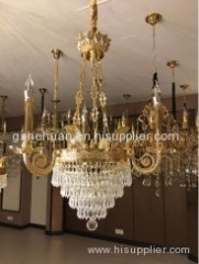 Crystal Candle Chandelier(zinc alloy)