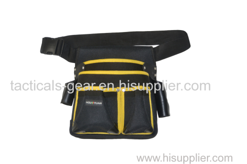 black and yelloe tool waist bag