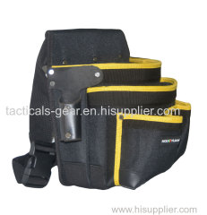 black and yelloe tool waist bag
