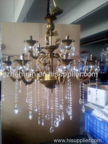 Crystal Candle Chandelier(zinc alloy)