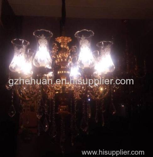 Crystal Candle Chandelier(zinc alloy)