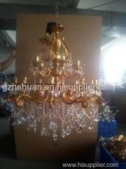 Crystal Candle Chandelier(zinc alloy)