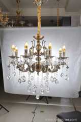 Crystal Candle Chandelier(zinc alloy)