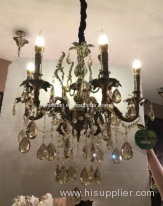 Crystal Candle Chandelier(zinc alloy)