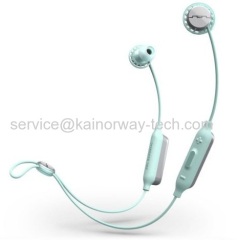 SOL Republic Ultra-Lightweight Relays Sport Bluetooth Wireless Headphones SOL-EP1170 Gray/Mint