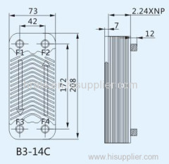 ZILMET ZB207 HEAT EXCHANGER