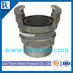 Aluminum Guillemin Coupling Hose Tail With Latch / Lock