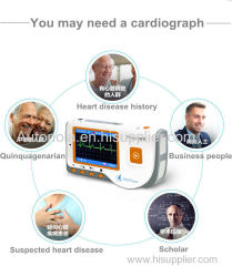 Prince 180B Portable and convenient electrocardiograph Monitor