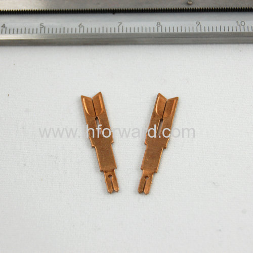 Phosphorus bronze metal stamping part for telecom module contact