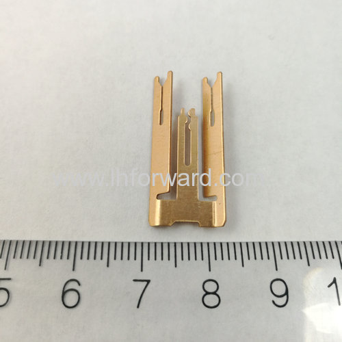 Customized precision bronze brass metal stamping contact