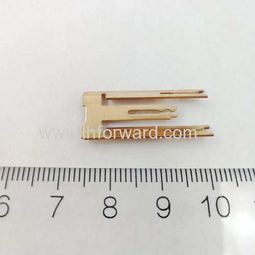 Customized bronze metal stamping part for tele module contact