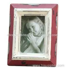 Wooden Distressed Picture Frame