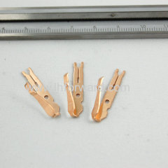 Metal stamping phosphorus bronze contact part for telecom module use