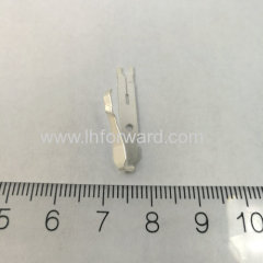 Customized silver plated bronze metal stamping part for telecom module contact