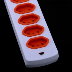 Power Strip with Surge Protector and 2 RJ11Telephone Sockets