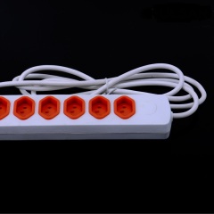 Power Strip with Surge Protector and 2 RJ11Telephone Sockets