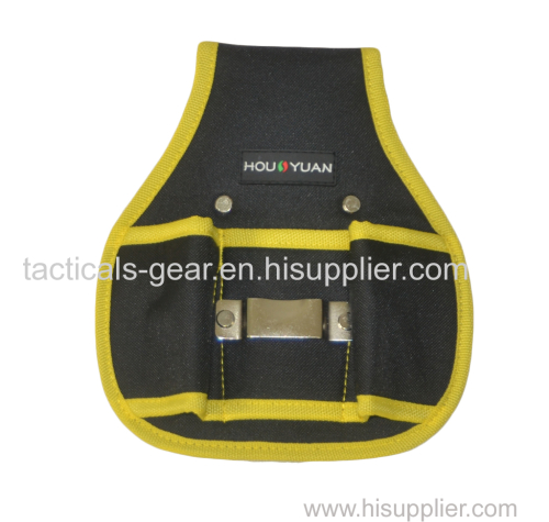 black & yellow tool pouch