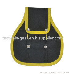 black & yellow tool pouch