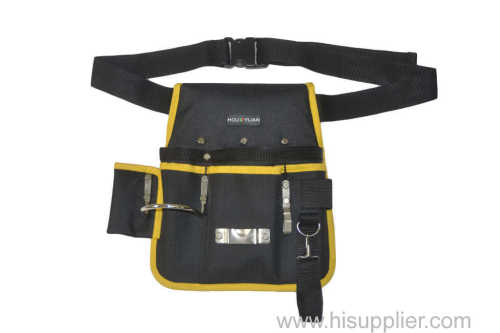 black & yellow tool waist bag