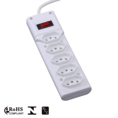 Brazil socket with 2 USB port INMETRO certificated