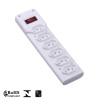 2.1A USB Universal Power Strip with Switch