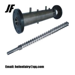 bimetallic screw barrel used in plastic and rubber machines