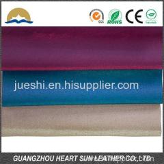 guangzhou best price raw material pu synthetic leather for making shoes