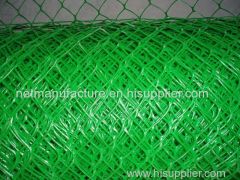 plastic diamond mesh /plastic flat mesh /poultry mesh /garden mesh